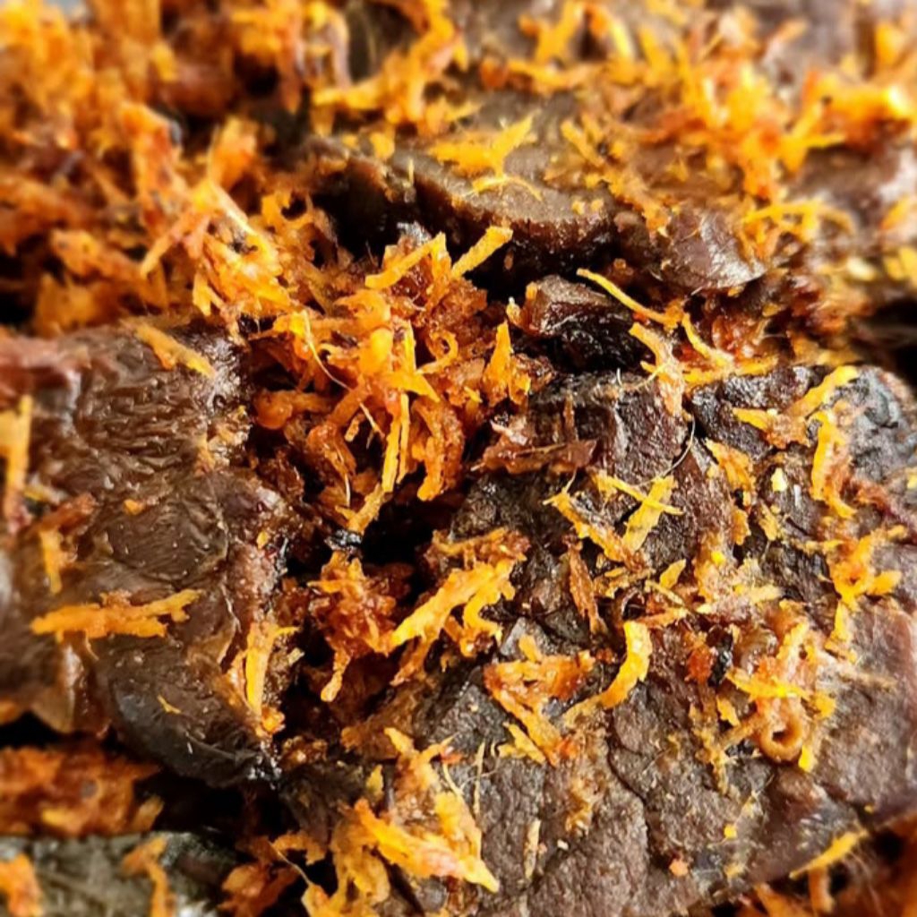 

SERUNDENG PARU GORENG | GURIH DAN ENAK 200 GRAM