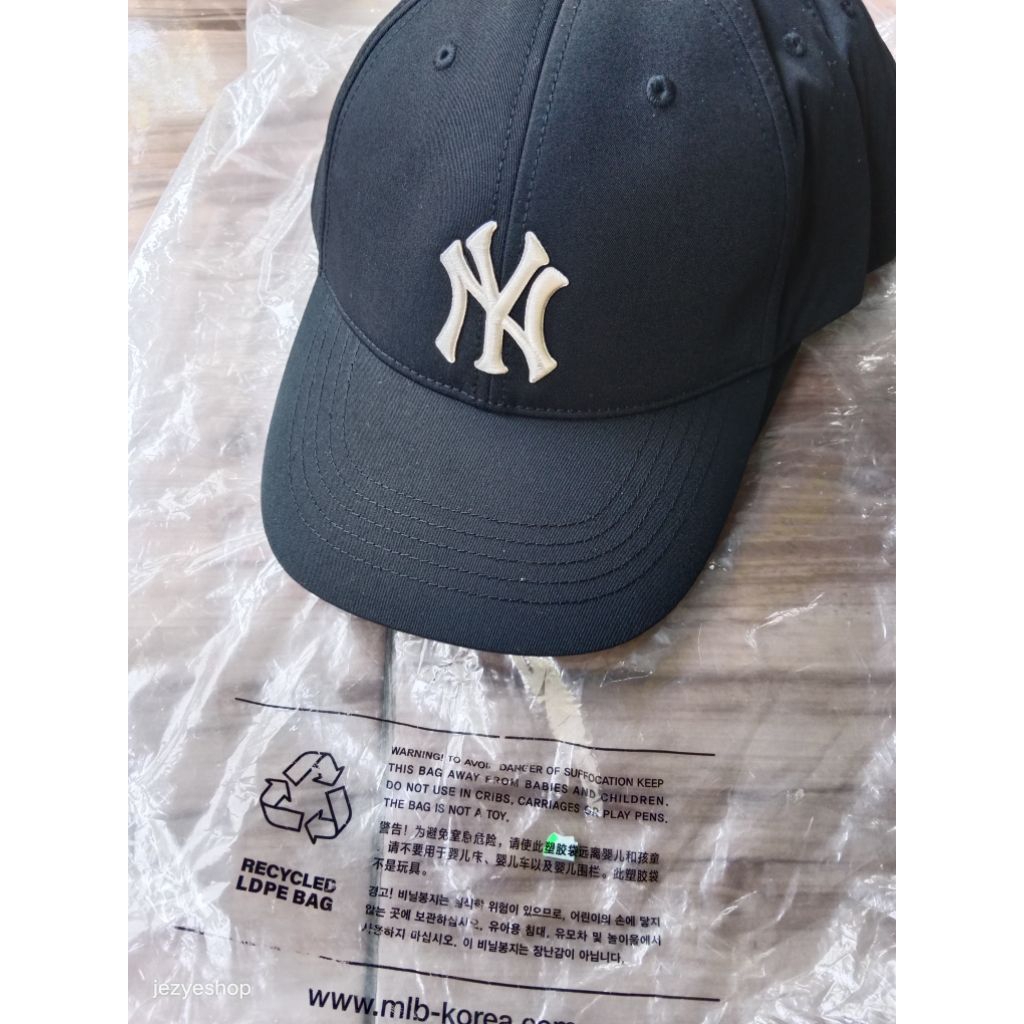 Topi MLB rose gold black original