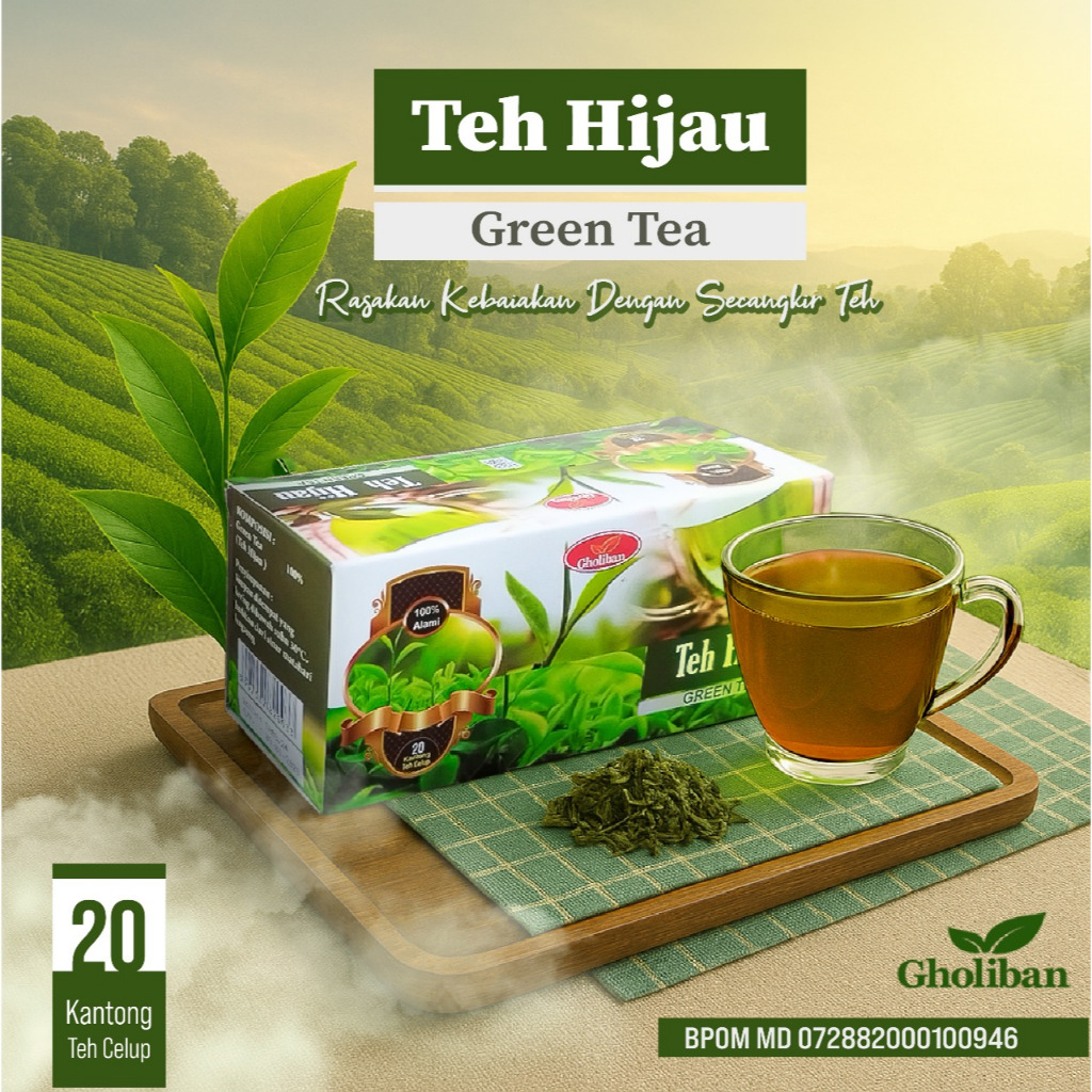 

Teh Celup Hijau / Green Tea Gholiban