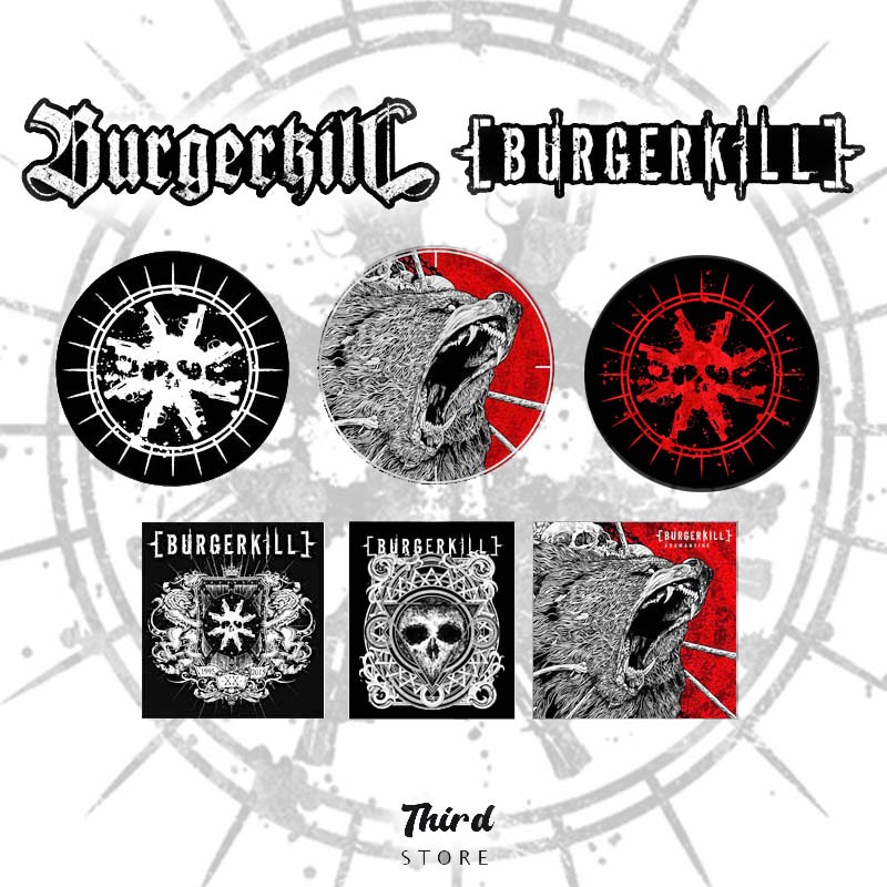 

Sticker Burgerkill pack (isi7Lbr) vinyl anti air cutting LOGO