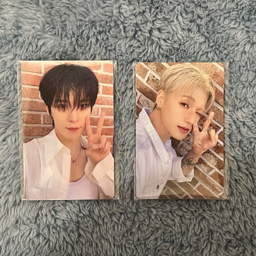[READY] ATEEZ Golden Hour Part 3 LINE FRIENDS Popup Lucky Draw Yunho Wooyoung Photocard