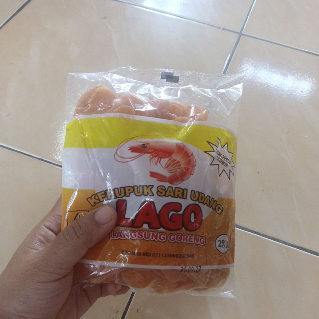 

Kerupuk Sari Udang LAGO