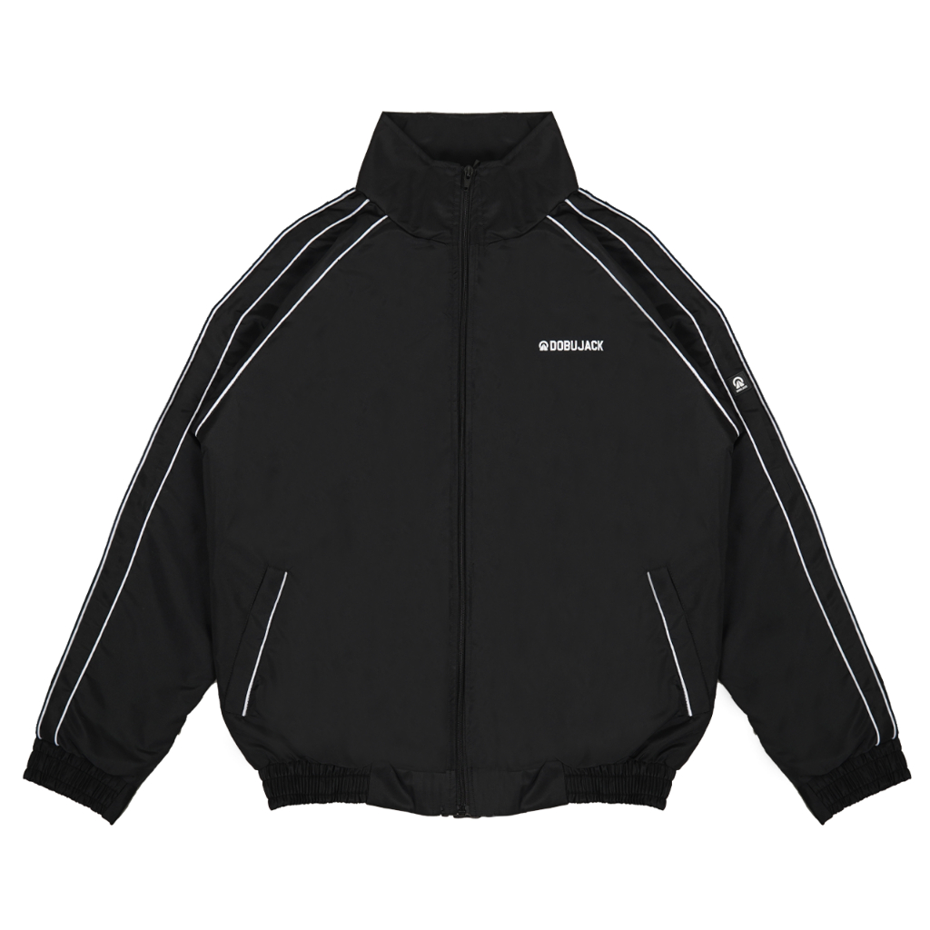 Dobujack Tracktop Jacket Bezi Black