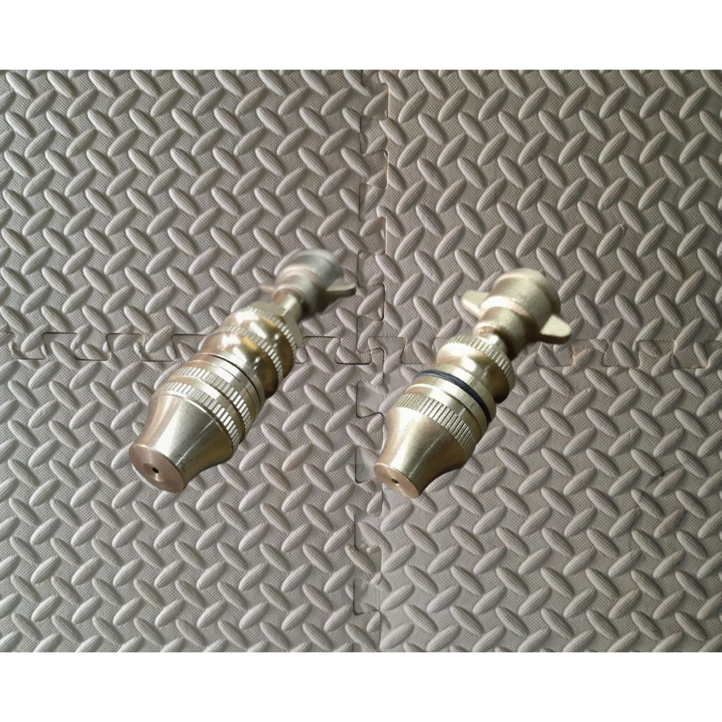 TU26 Nozle Spuyer 1 Lubang Brass Nozle Mesin Semprot Hama Panjang Pendek SOK