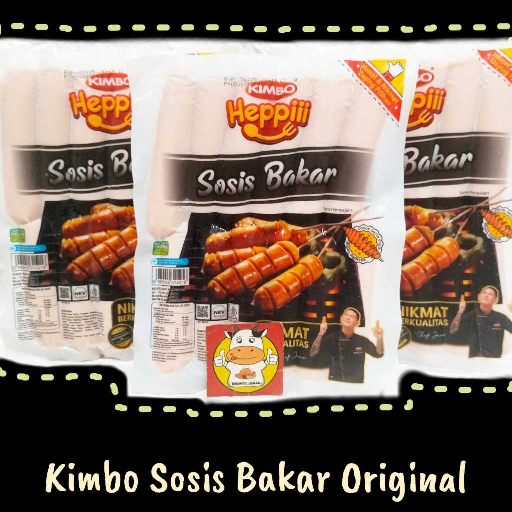 

KIMBO HEPPII SOSIS BAKAR MINI ORIGINAL 500gr isi 12pcs-FROZEN FOOD-BRONTZ JOGJA