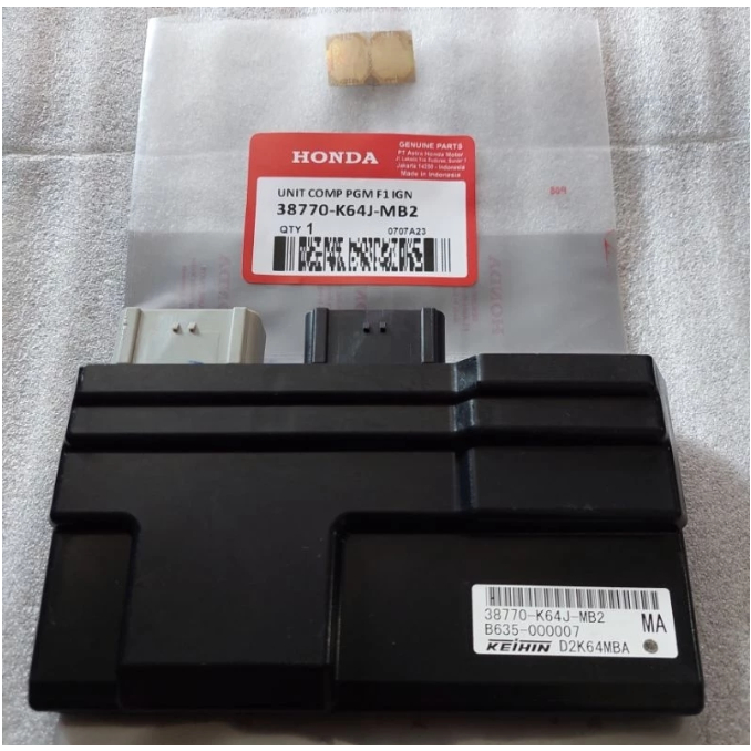 ECU CBR 250RR Unit Comp PGM FI IGN 38770K64ND1