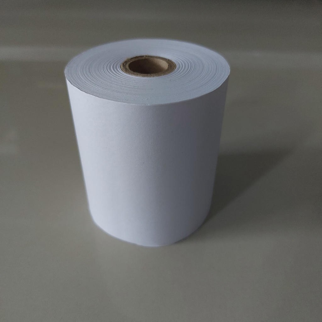 

KERTAS KASIR 1 PLY UKURAN 75x65x18mm / KERTAS STRUK PRINTER KASIR DOTMATRIX EPSON TMU220