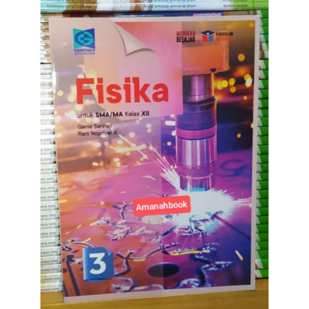 Buku Fisika SMA Kelas 12 Kurikulum Merdeka Grafindo