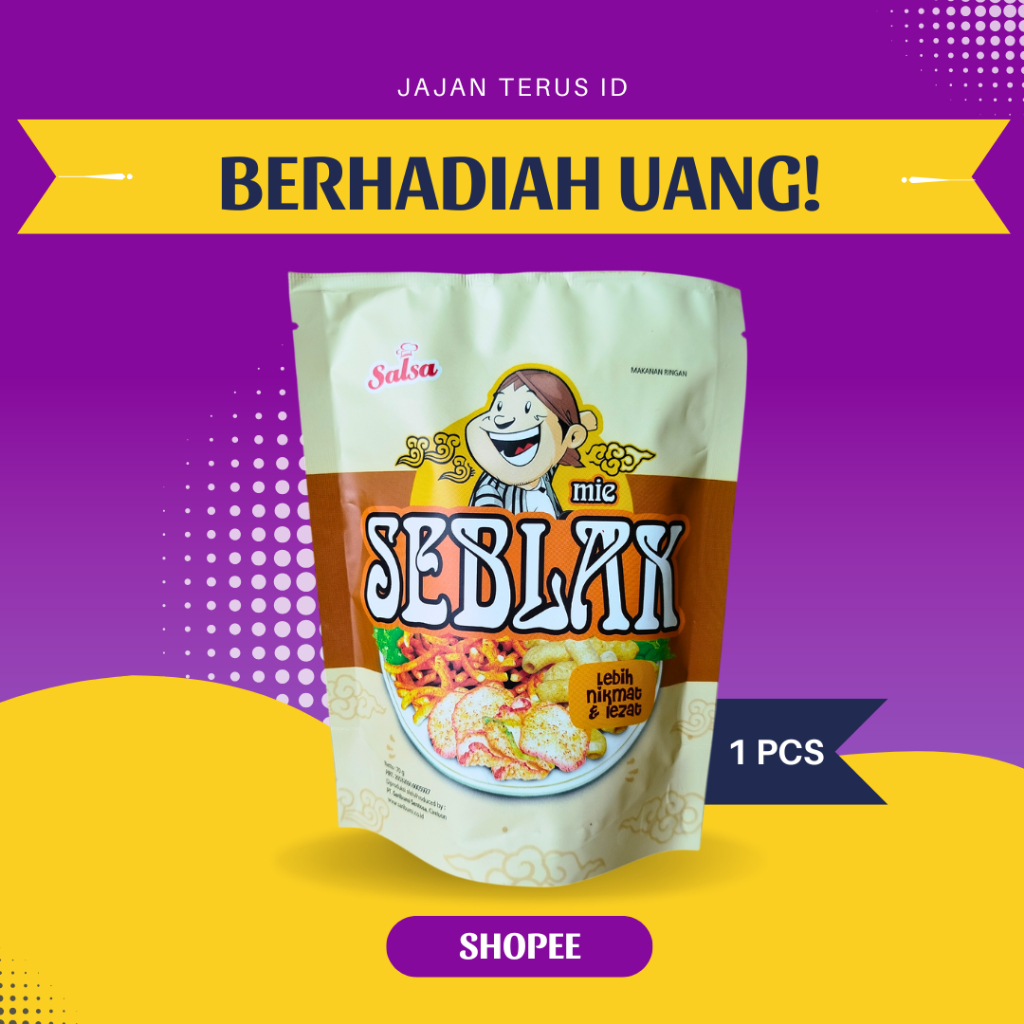 

Salsa Mi Seblak Pedas + Snack Salsa – Renyah Gurih & Berhadiah! + Cemilan Viral