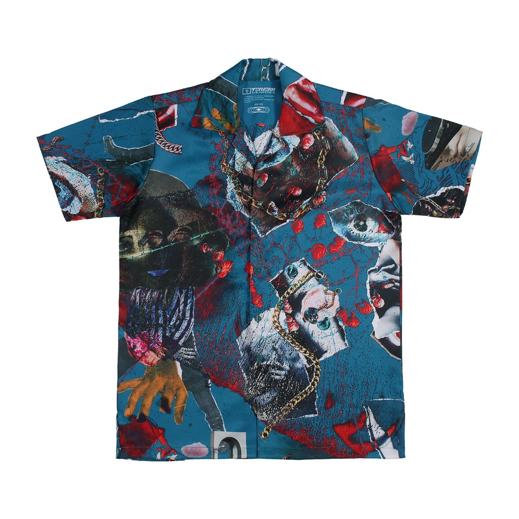 TENERA WAGER Button Up Shirt Kemeja Casual