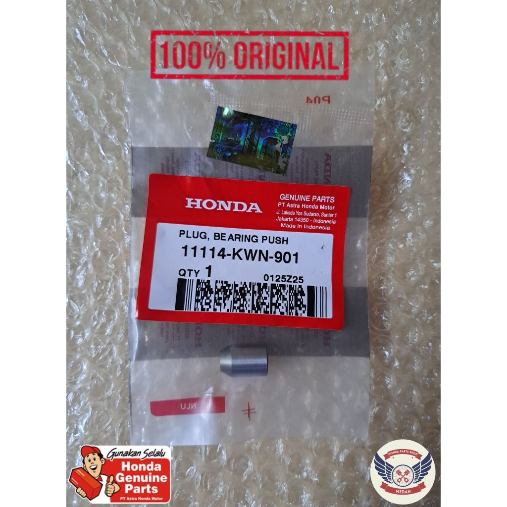 11114KWN901 Plug Pen Pin Tahanan Bearing Laher Lahar Push - Vario 125 FI Injeksi Old , Vario 125 150
