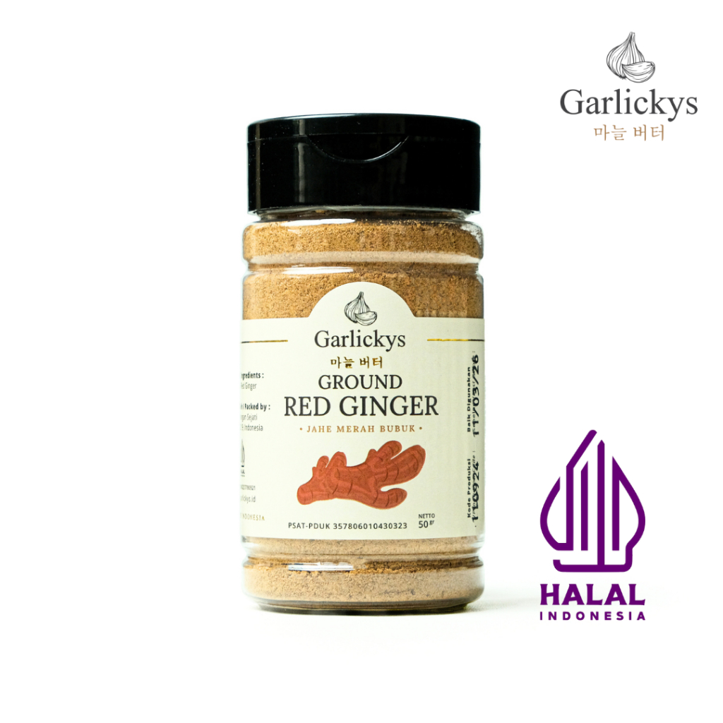 

JAHE MERAH BUBUK MURNI / BUBUK JAHE MERAH ASLI 100% / GARLICKYS REDD GINGER POWDER PREMIUM QUALITY