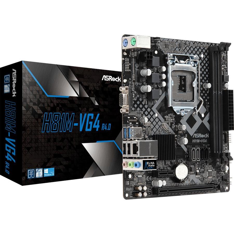 ASRock H81M VG4 DDR3 LGA 1150 MATX MOTHERBOARD