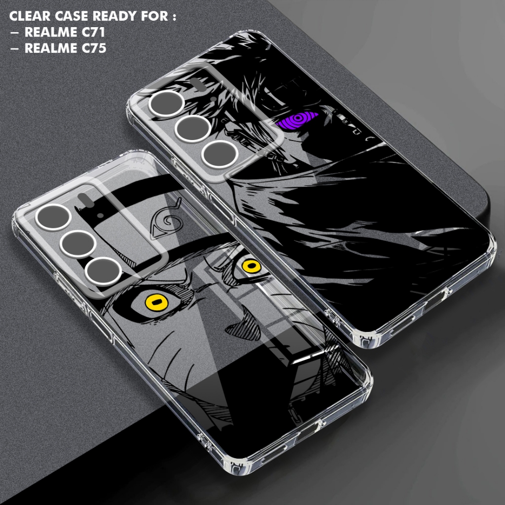 Casing Trand Softcase Clear Ready For Realme C71 Realme C75 Casing Hp GAMBAR ANIME - AN25