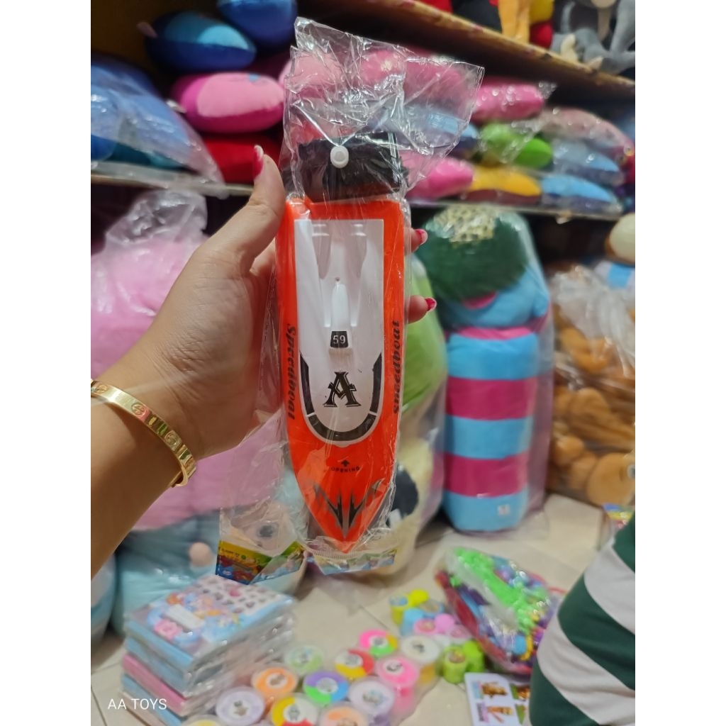 mainan anak speed boat