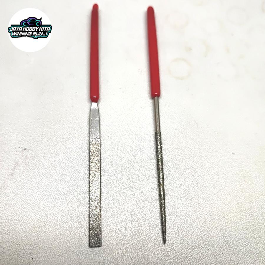 Kikir Diamond Buat Main Tamiya Kotak / Bulat
