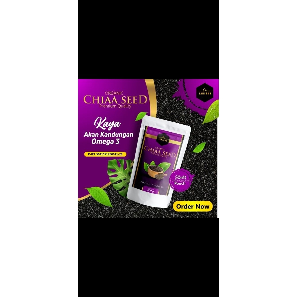 

Chiaseed Jahidah, Biji Chia