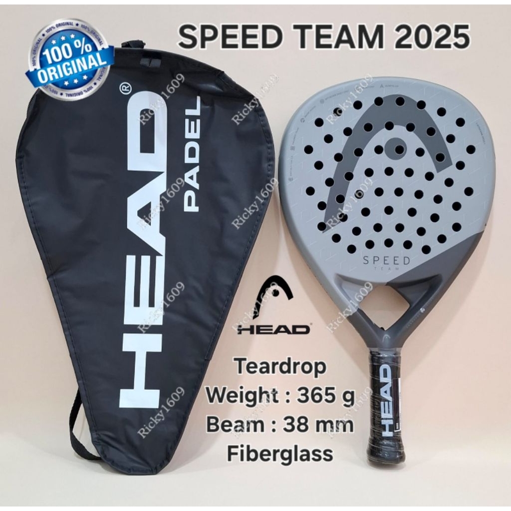 HEAD PADEL RACKET SPEED TEAM 2025 / RAKET PADEL HEAD SPEED TEAM 2025 - ORIGINAL HEAD