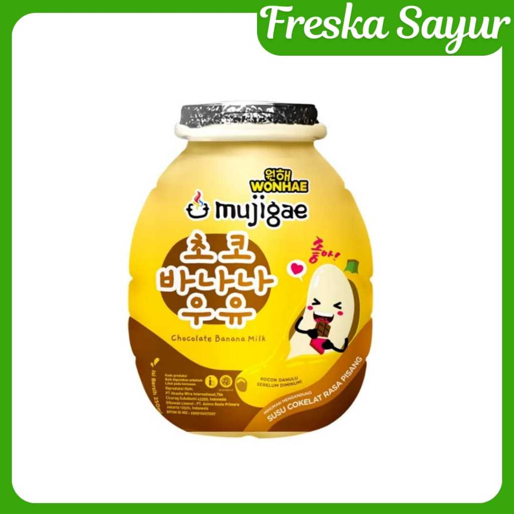 

Mujigae Susu Cair Pisang Cokelat 250 ml