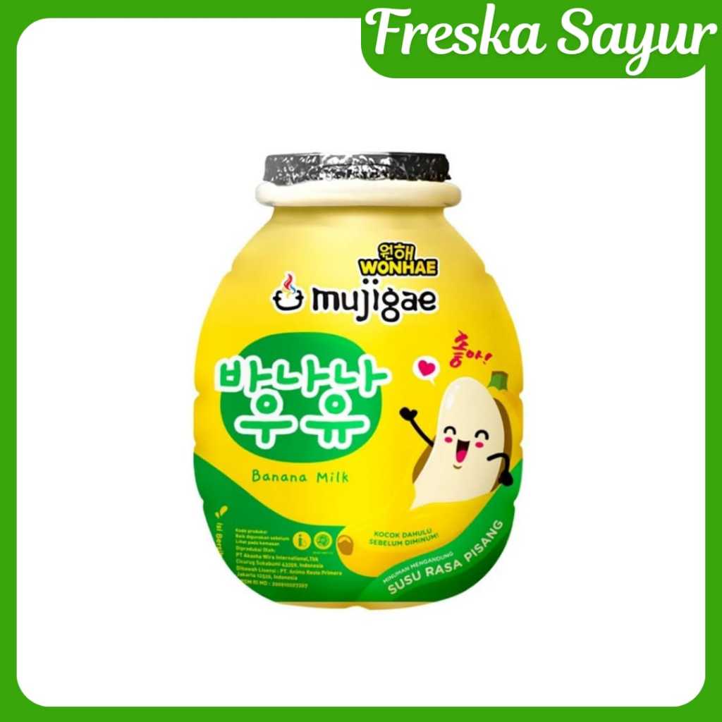 

Mujigae Susu Cair Banana Milk 250 ml