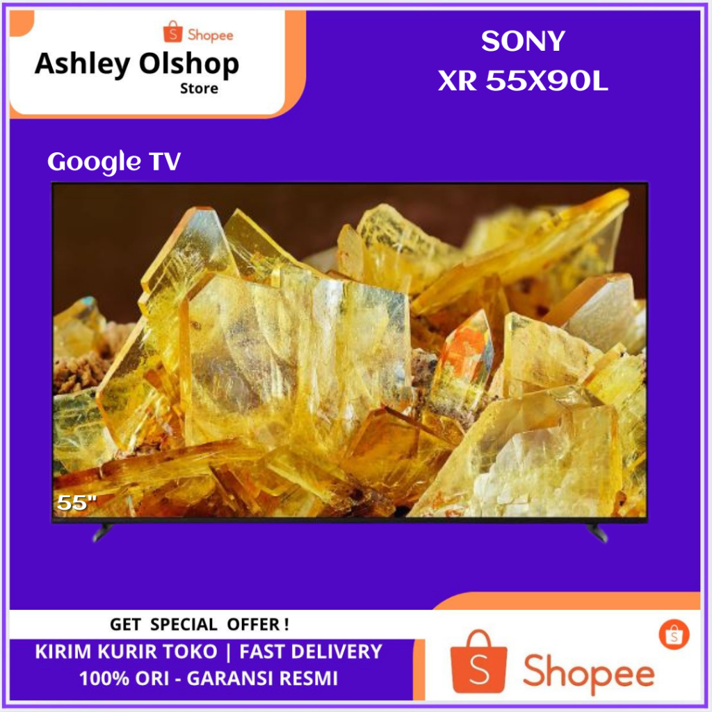 Sony Bravia 55 Inch X90L 4K Google TV Sony 55X90L Sony XR-55X90L 120Hz