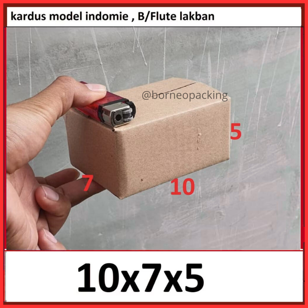 

Kardus Box Packing Paket Ukuran 10x7x5 cm Baru