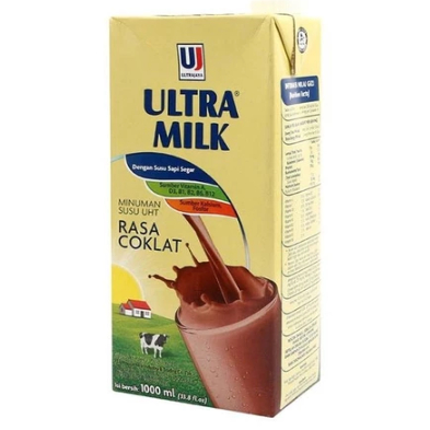 

ULTRA MILK SUSU UHT COKELAT 1000 ML - Frozen Food Tomohon