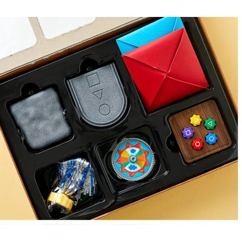 SQUID GAME NETFLIX BOARD GAME SET OFFICIAL SQUID GAME LIMITED EDITION MAINAN