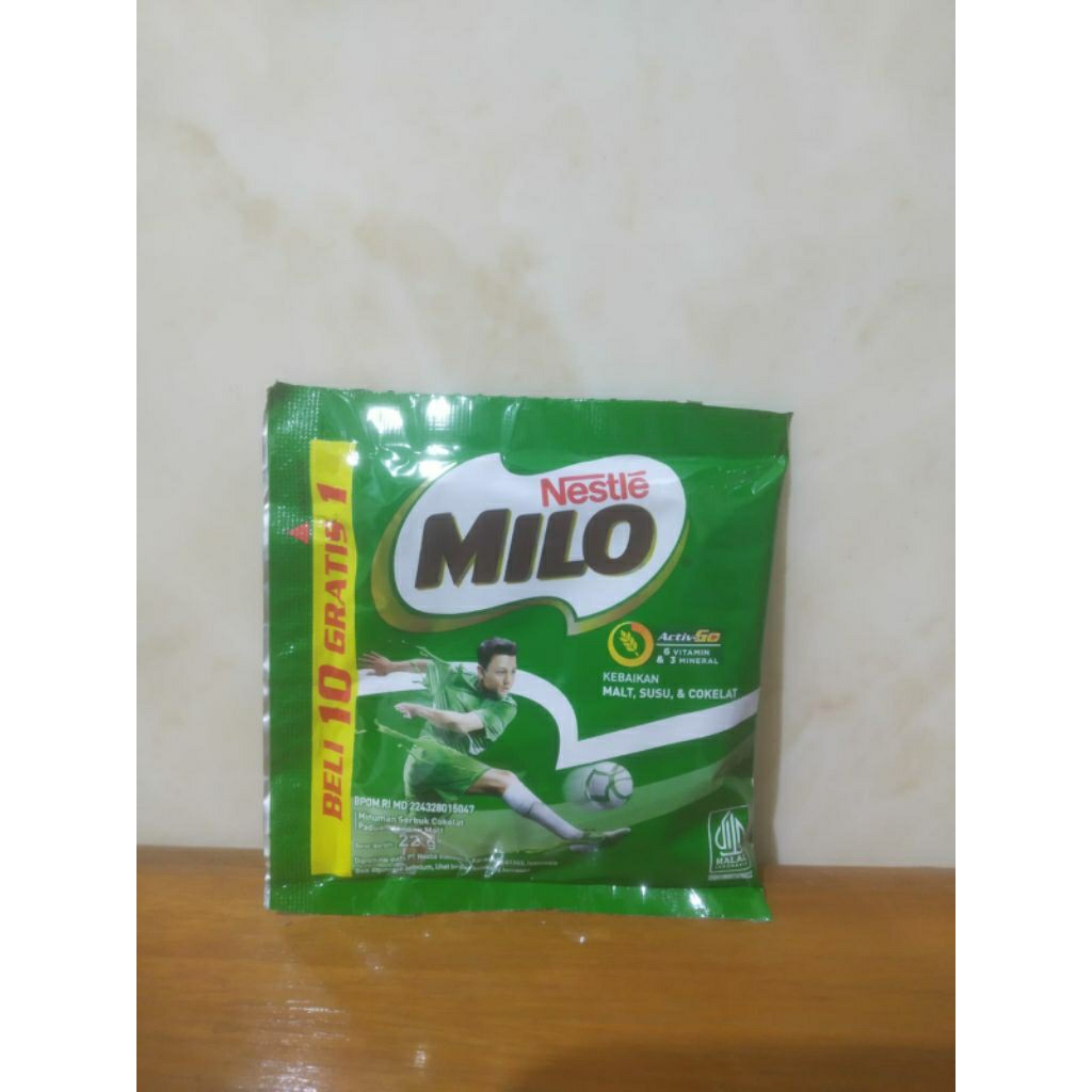 

Milo sachet 10's X 22 g