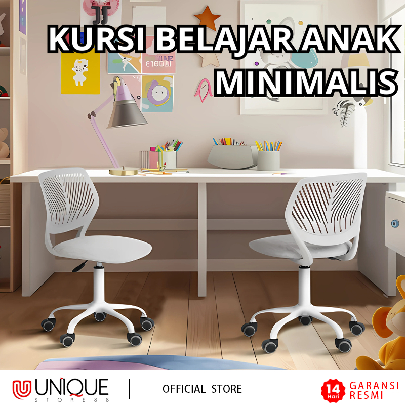 Kursi Belajar Anak Kursi Belajar Ergonomis Kursi Kerja Kursi Kantor Kursi Putar Roda Minimalis