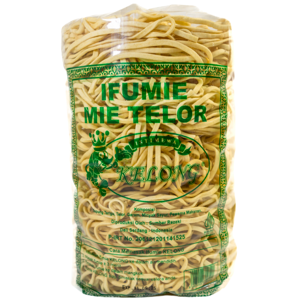 

Ifumie Kelong 500gr – Mie Telur Premium untuk Ifumie Goreng, Kuah, Siram & Solaria