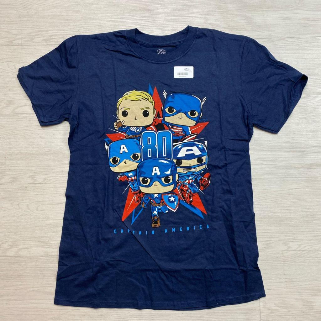 Funko Pop Tee Marvel Collector Captain America