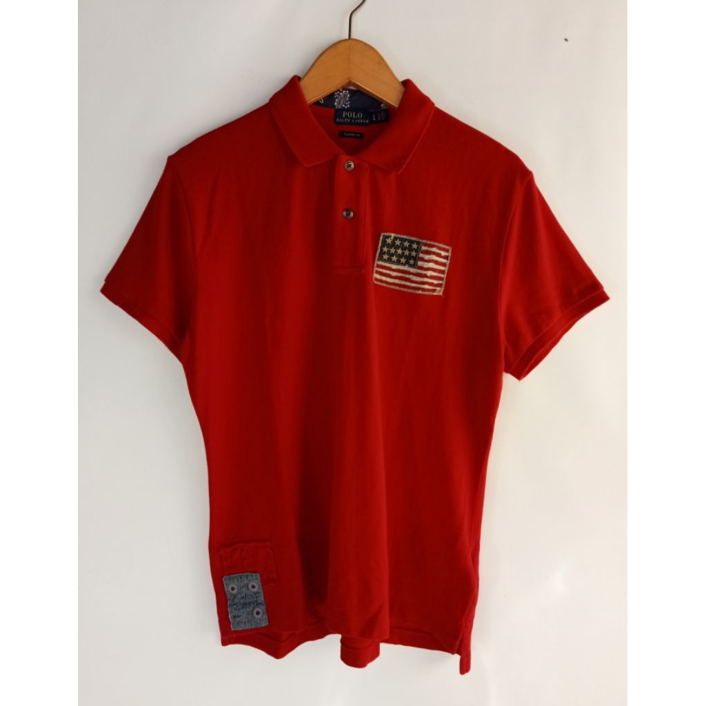 polo rl merah