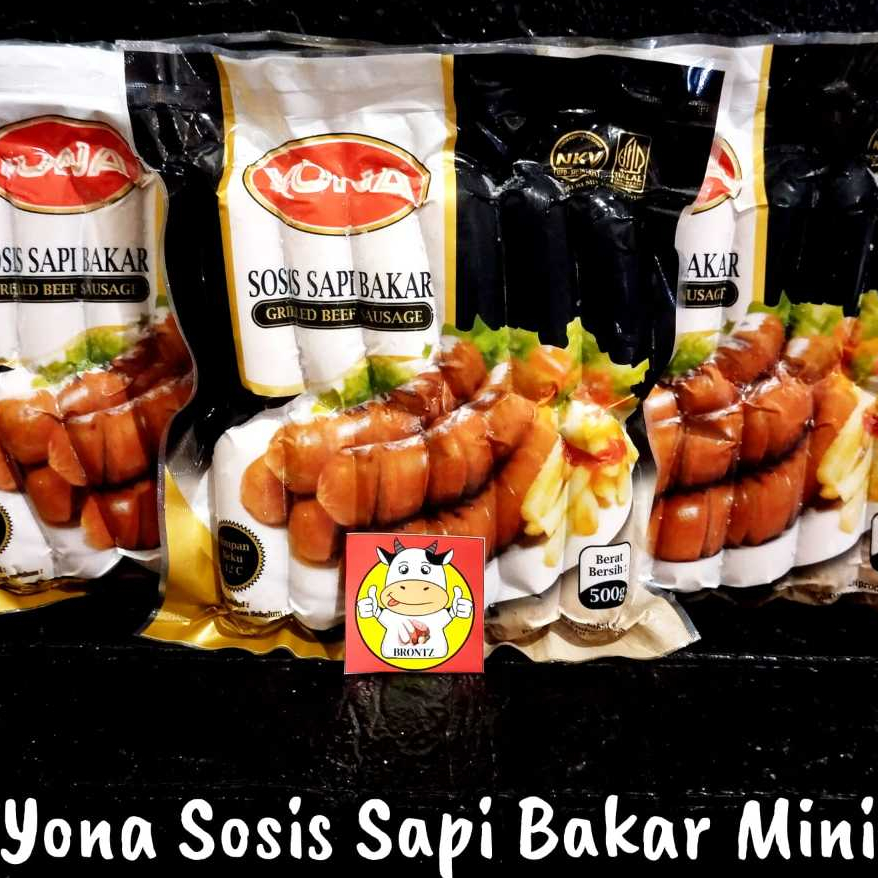 

YONA SOSIS SAPI BAKAR MINI 500GR - FROZEN FOOD - BRONTZ JOGJA