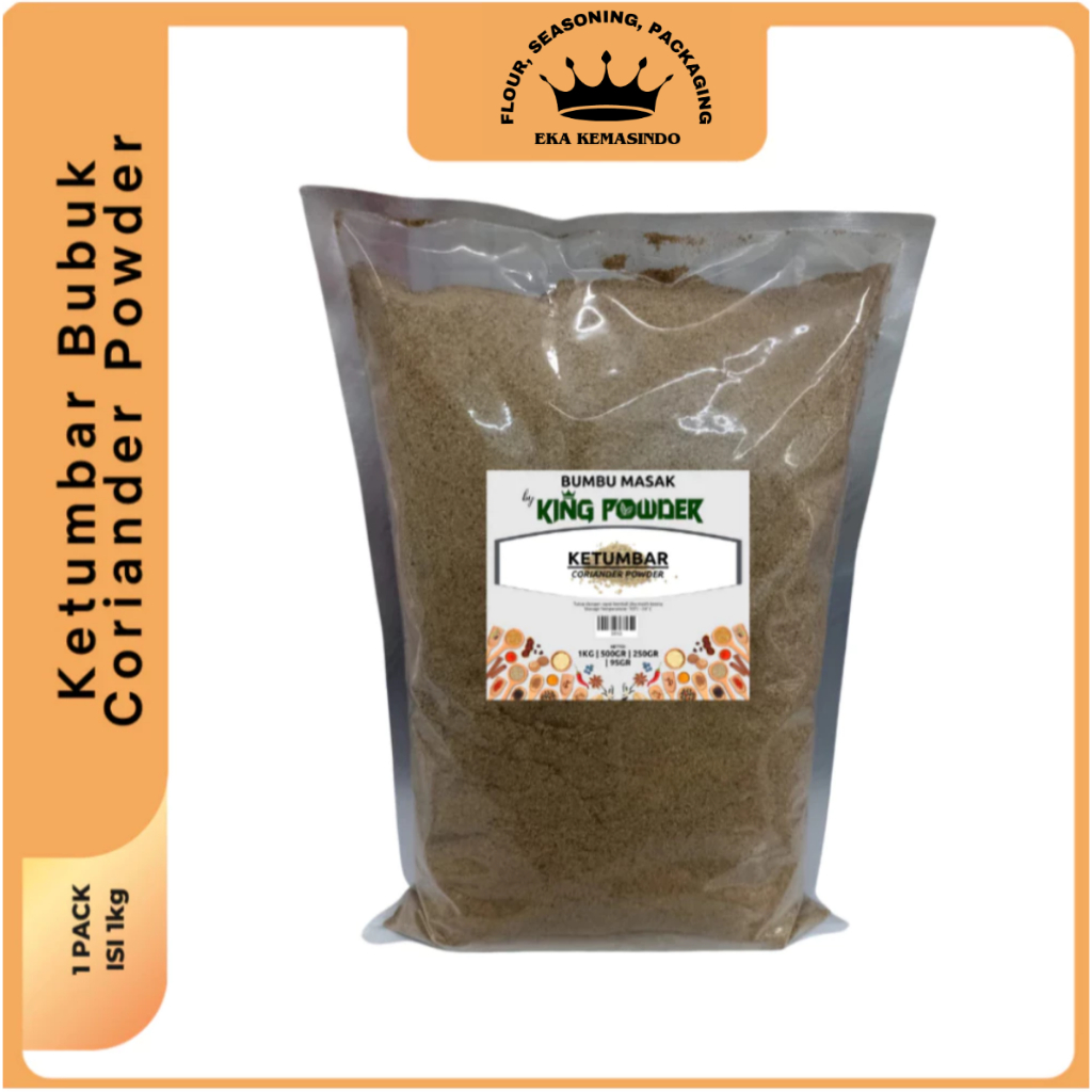 

Ketumbar Bubuk | Pure Coriander Powder | Ketumbar Bubuk Murni 1kg / 500gr / 250gr dan botol