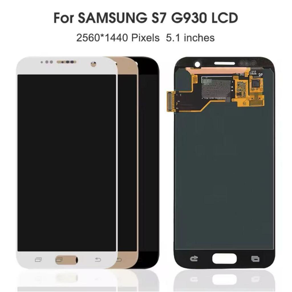 Original S7 Display Screen, for Samsung Galaxy S7 G930 G930F G930FD Lcd Display Digital Touch Screen