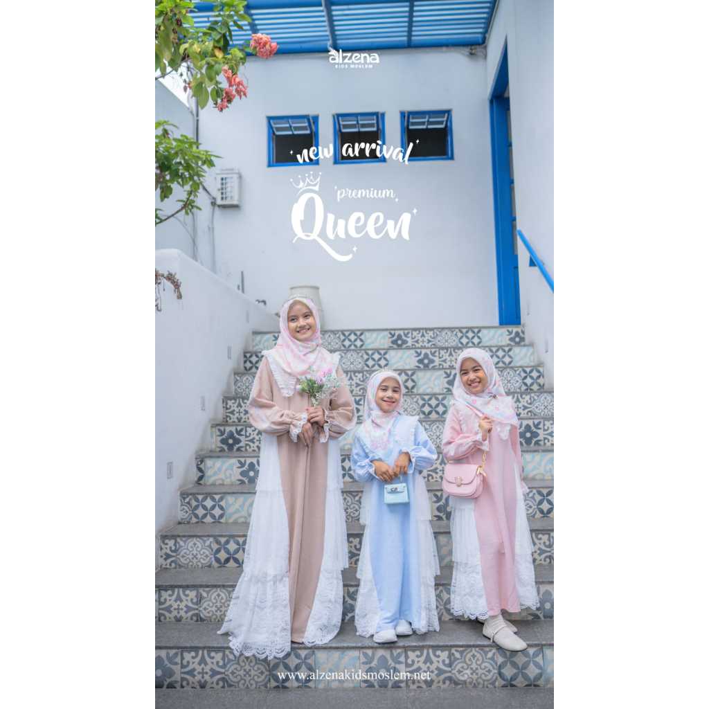 Alzena Kids Moslem - Dress Gamis Anak Perempuan Kwin