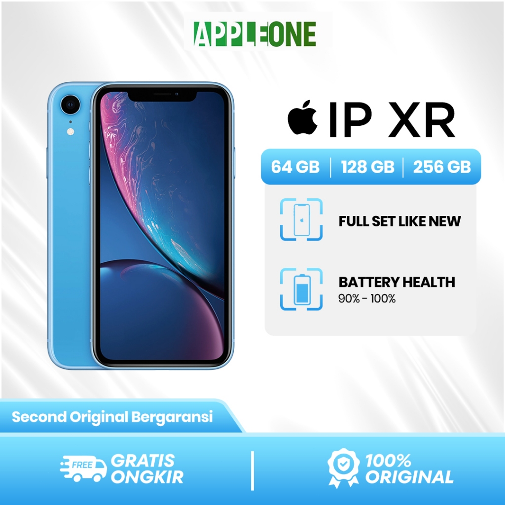 Iphone Xr ex Inter Tangan Kedua 100% Original Like New