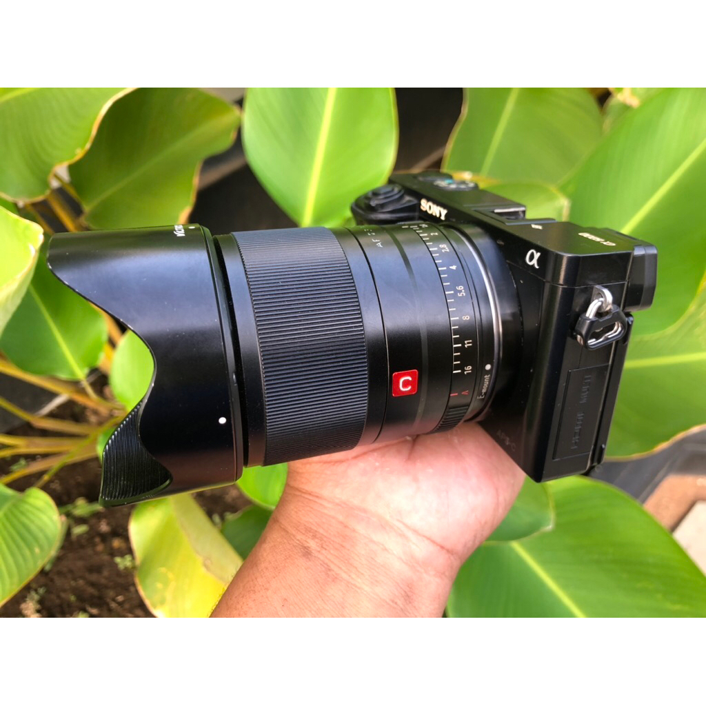 Mirolles Sony A6000 lensa Viltrox 23mm F1.4