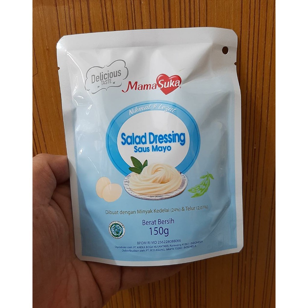 

[oddsolshop] pekanbaru/Mamasuka Salad Dressing Saus Mayo 150GR Mayonaise Sauce Saos Mayonais