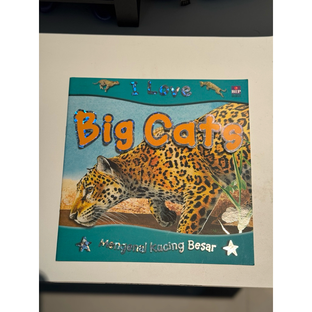 Buku Cerita Bergambar Ensiklopedia Hewan Big Cats & Baby Animals Bahasa Indonesia ‼️CLEARANCE SALE‼️