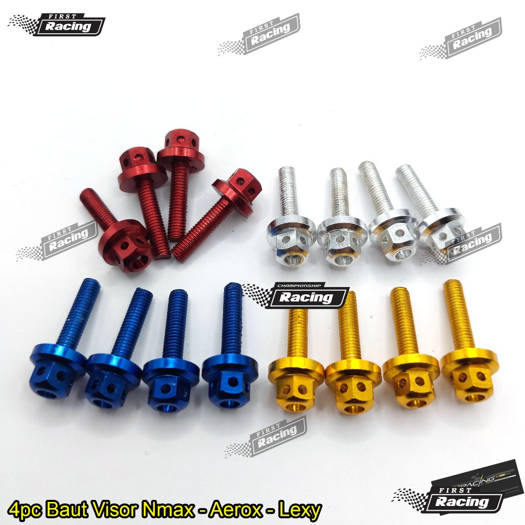 Baut Tameng Visor NMax / Baut Visor windshield NMAX AEROX 155 XMAX LEXI GSX 150 VIXION XRIDE