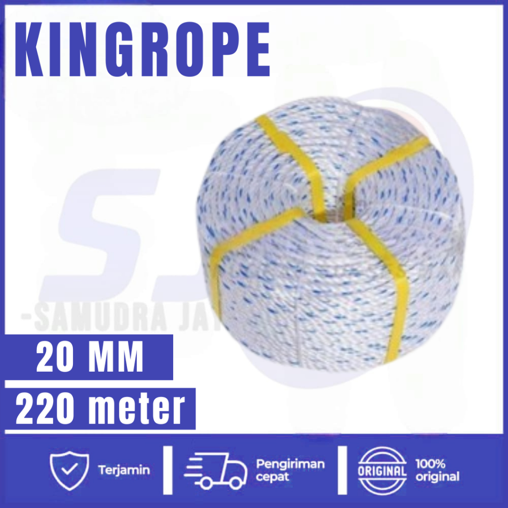 

Tali Tambang PP Monofilament 20 mm 3 Strand