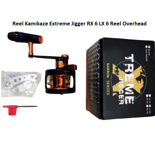 Reel Kamikaze Extreme Jigger RX 6 LX 6 Reel Overhead