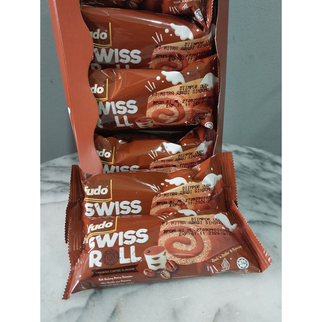 

Bolu Swiss Roll Bolu gulung Tiramishu