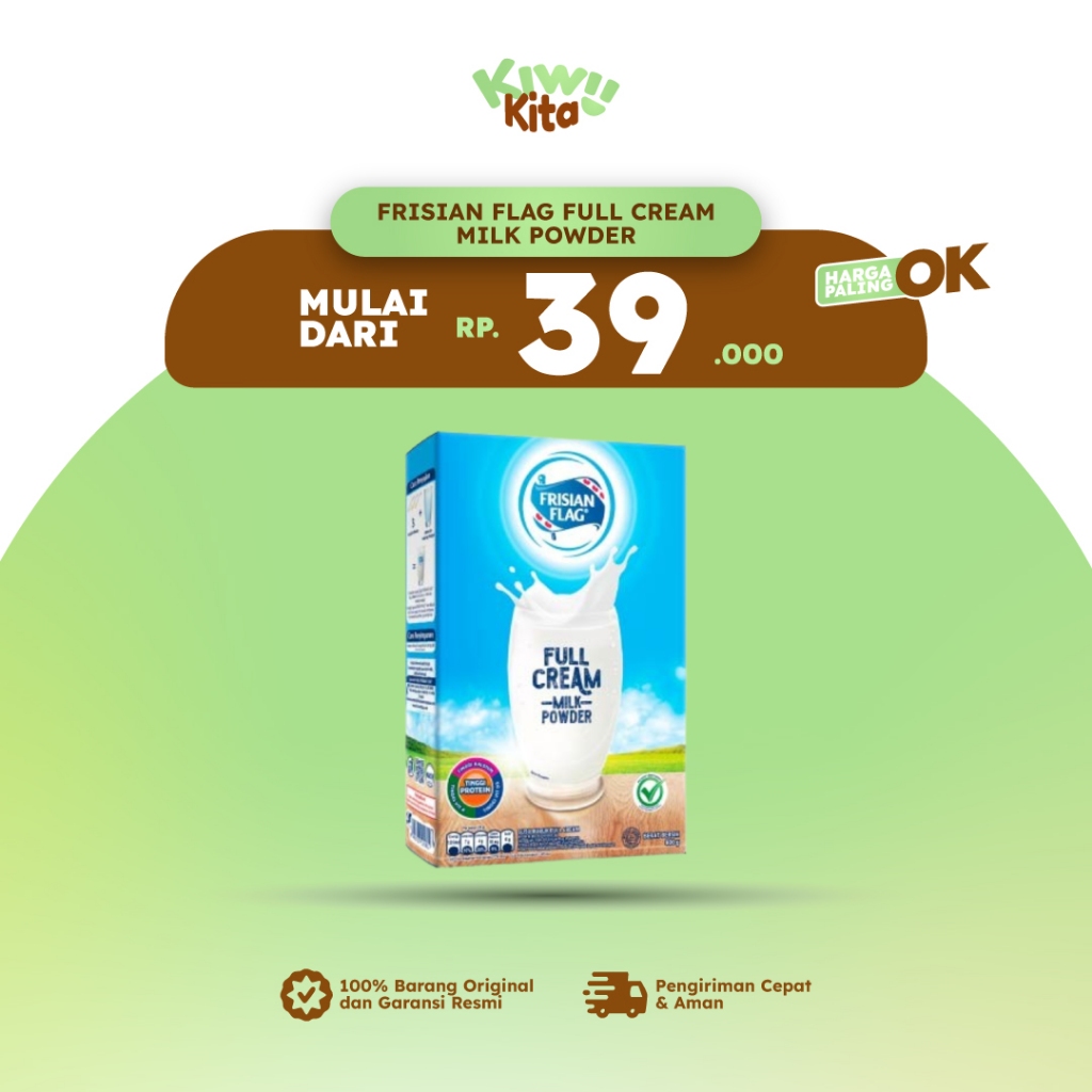 

Frisian Flag Susu Bubuk Keluarga Fullcream [PureFarm | Vanilla | Chocolate] [800g | 400gr]