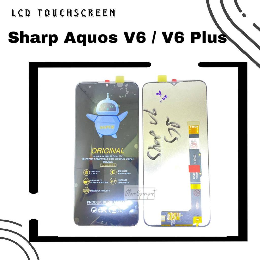 LCD TOUCHSCREEN SHARP AQUOS V6 / V6+ V6 PLUS SH-C03 SHC03 FULLSET