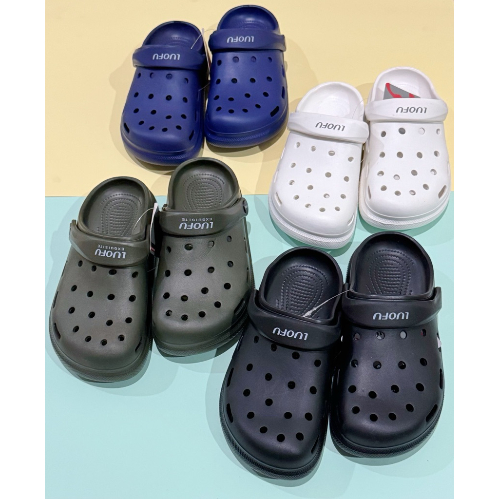 LUOFU ORIGINAL 6201 Sandal Bakpau Baim Jelly Karet Import