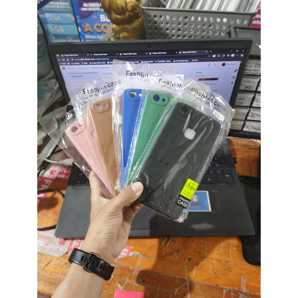 VIVO V7+ / VIVO V7 PLUS Casing SoftCase ProCamera Silicone Matte