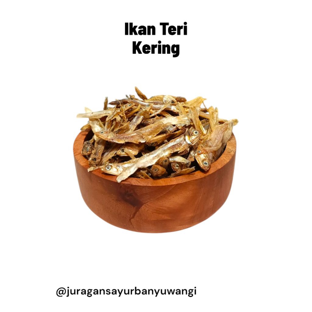 

Ikan Teri Tawar Kering Cemek Ceples Teri Bunga Tawar 100gram